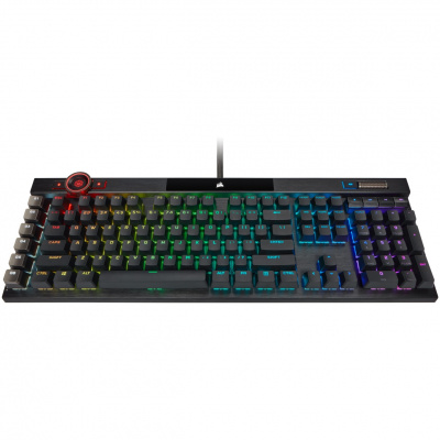 CORSAIR K100 RGB OPX Optikai-mechanikus Gamer Billentyűzet