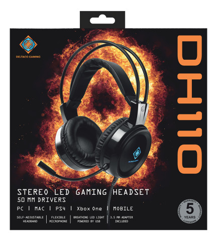 Deltaco DH110 Gamer Headset