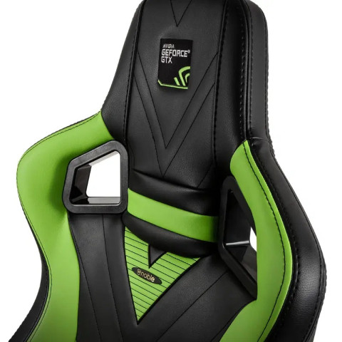 Noblechairs Epic Gaming Szék Alkatrész - nVidia Háttámla - Zöld