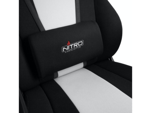 Nitro Concepts E250 Gamer Szék - Fekete/Fehér - 2 év garancia