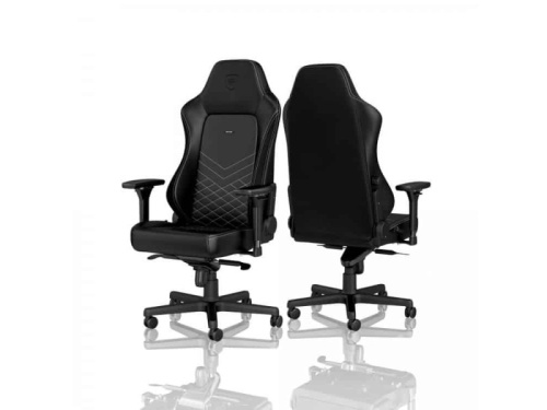 Noblechairs HERO Fekete/Platinafehér Gamer Szék