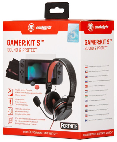 Snakebyte Gamer:KIT PRO Nintendo Switch Gamer Headset