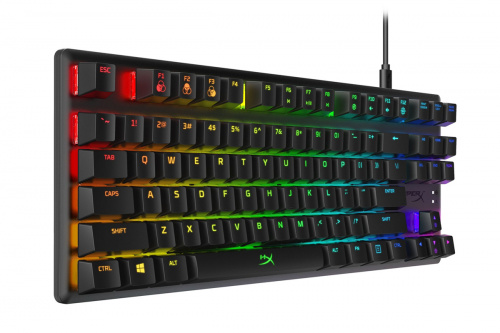 HyperX Alloy Origins Core (AQUA switch) Tenkeyless Világító Mechanikus Gaming Billentyűzet (US)