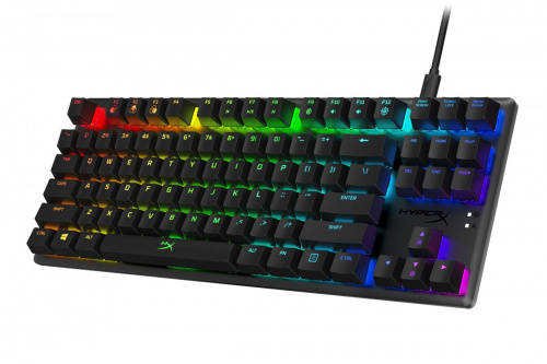 HyperX Alloy Origins Core (AQUA switch) Tenkeyless Világító Mechanikus Gaming Billentyűzet (US)