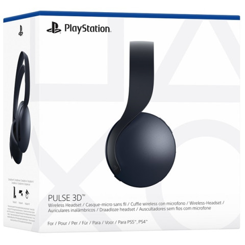 PlayStation®5 Pulse 3D™ Midnight Black vezeték nélküli headset - Fekete