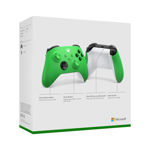 Microsoft Xbox Series X/S Vezeték Nélküli Kontroller Velocity Green