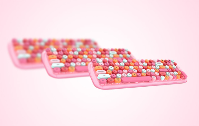 MOFII Candy BT Vezeték Nélküli Billentyűzet - Angol kiosztás