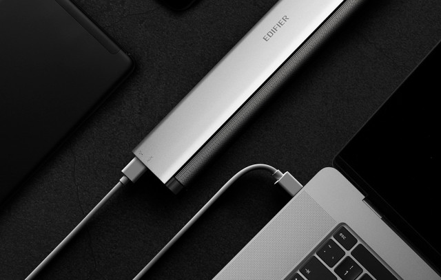 Edifier MF200 hordozható Bluetooth hangszóró - ezüst