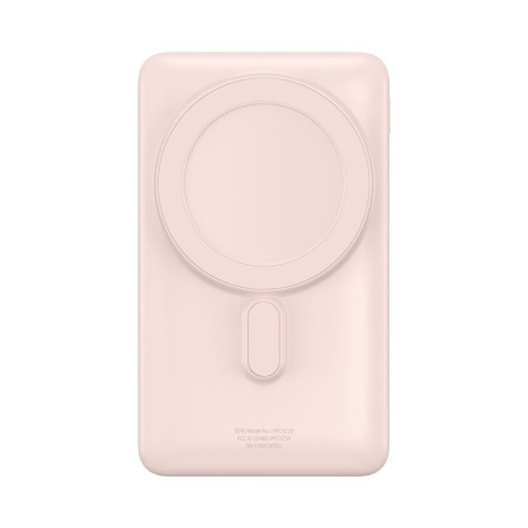 Baseus Magnetic Powerbank 10000mAh 20W - Rózsaszín