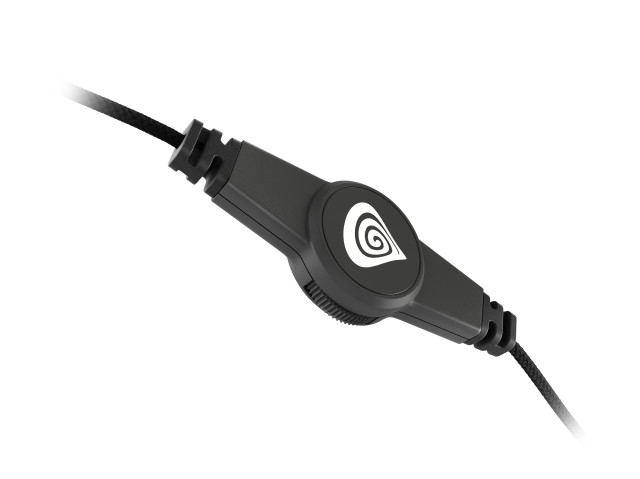 Genesis Argon 200 Gamer mikrofonos sztereo fejhallgató fekete-kék
