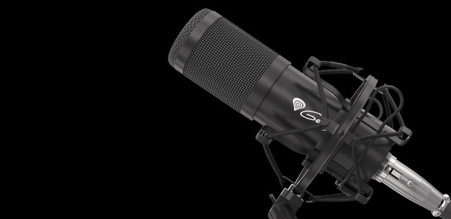 Genesis Radium 300 Stúdió mikrofon XLR fekete