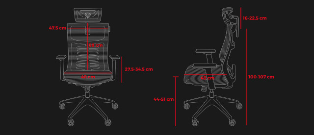 Genesis Astat 200 Ergonómikus szék