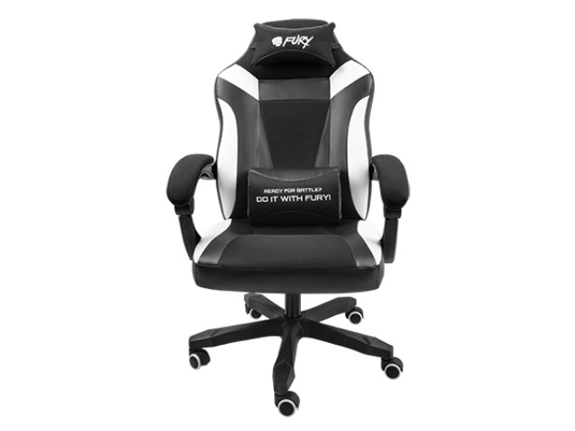 Fury Avenger M+ Gamer Szék - Fekete/Fehér