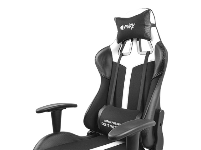 Fury Avenger XL Gamer Szék - Fekete/Fehér