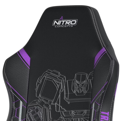 Nitro Concepts X1000 Gaming Szék - Transformers Decepticons Edition
