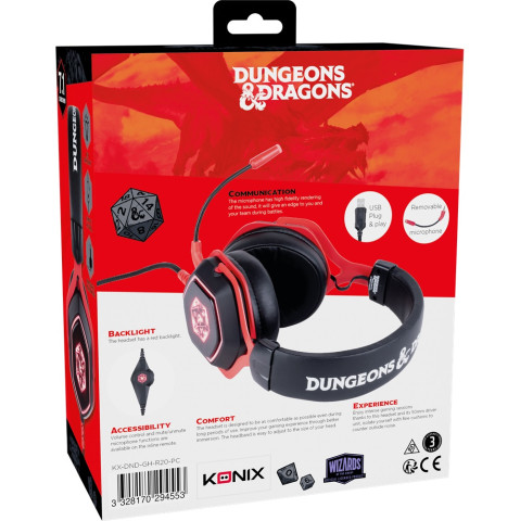 Konix Dungeons & Dragons Gamer Headset