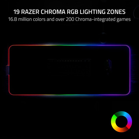 Razer Strider Chroma gaming egérpad