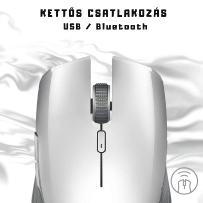 Razer Atheris Vezeték Nélküli Gamer Egér - Mercury Edition