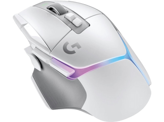 LOGITECH G502 X Plus Lightsync RGB Vezeték Néküli Gamer, Fehér egér