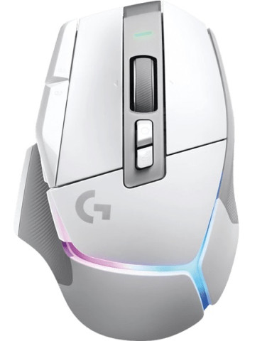 LOGITECH G502 X Plus Lightsync RGB Vezeték Néküli Gamer, Fehér egér