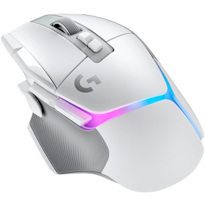 LOGITECH G502 X Plus Lightsync RGB Vezeték Néküli Gamer, Fehér egér
