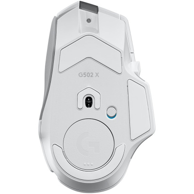 LOGITECH G502 X Plus Lightsync RGB Vezeték Néküli Gamer, Fehér egér