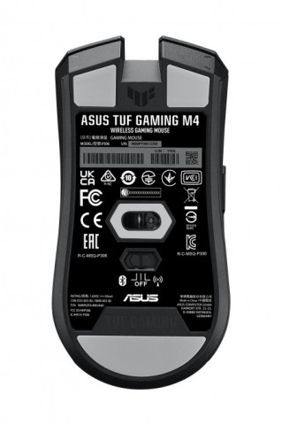 ASUS TUF Gaming M4 Gamer egér - Fekete