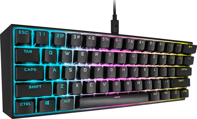 Corsair K65 Mini Mechanikus Gamer Billentyűzet - Angol kiosztás