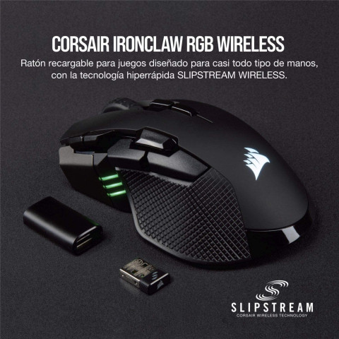 Corsair Ironclaw RGB Wireless Gamer Egér