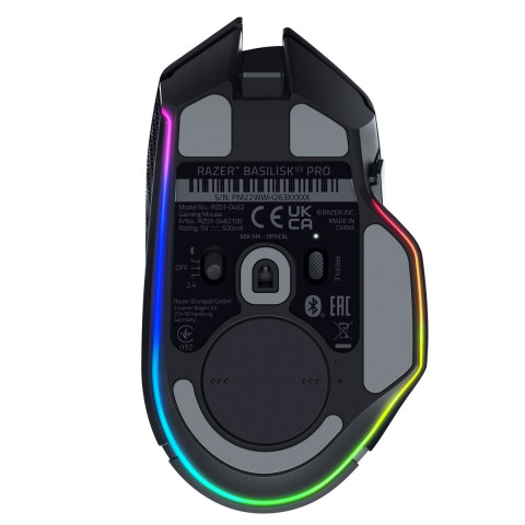 Razer Basilisk V3 Pro Vezeték Nélküli Gamer Egér - Fekete