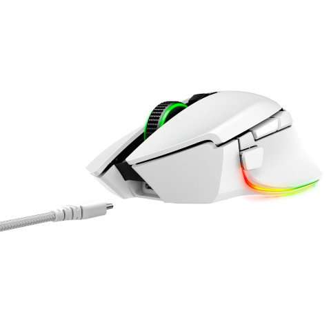 Razer Basilisk V3 Pro Vezeték Nélküli Gamer Egér - Fehér