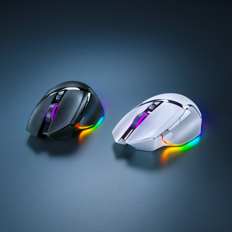 Razer Basilisk V3 Pro Vezeték Nélküli Gamer Egér - Fehér