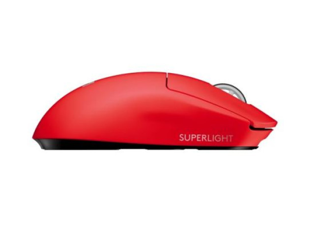 Logitech PRO X SUPERLIGHT Vezeték Nélküli Gaming Egér - Piros
