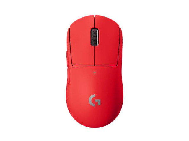 Logitech PRO X SUPERLIGHT Vezeték Nélküli Gaming Egér - Piros