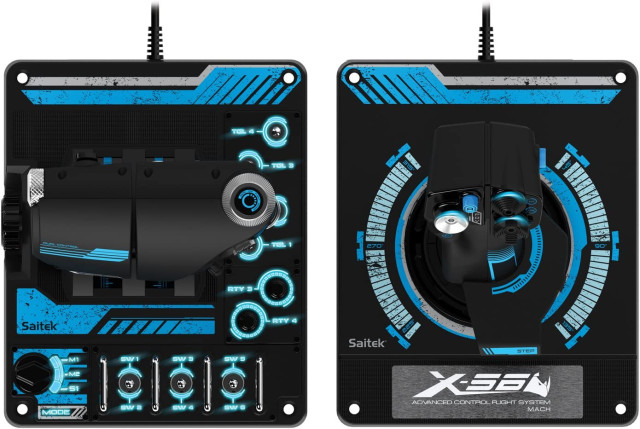 LOGITECH G SAITEK PRO Flight X56 Rhino