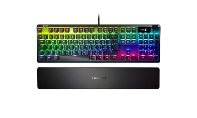 SteelSeries Apex Pro Mechanikus Gamer Billentyűzet - Angol kiosztás