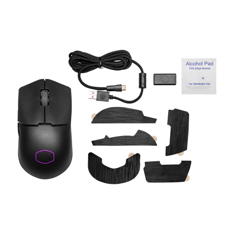 COOLER MASTER MM712 Gamer Egér - fekete