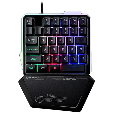 Rampage KB-R24 X-MINI Gamer Billentyűzet - Angol kiosztás