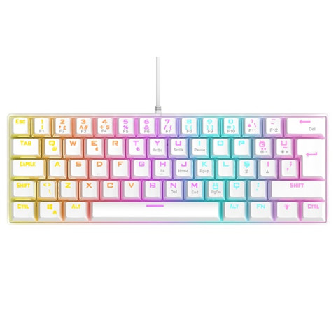 Rampage Plower K60 Gamer Billentyűzet - Angol kiosztás