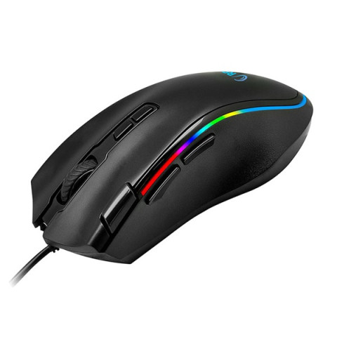 Rampage SMX-G72 GREEDY RGB Vezetékes Gaming Egér - Fekete
