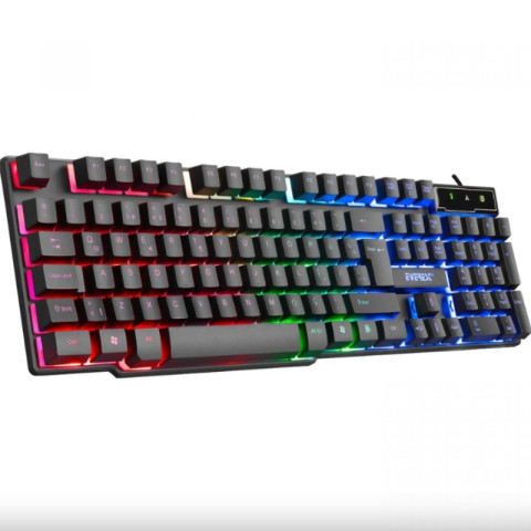 Everest KB-188 Borealis Rainbow Gamer Billentyűzet - Magyar kiosztás