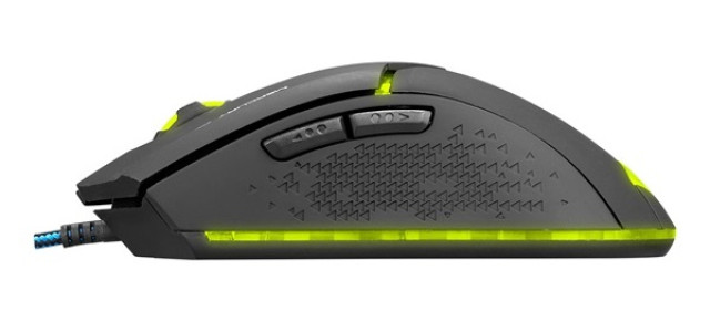 Everest Mercury X8 Gamer fekete optikai egér