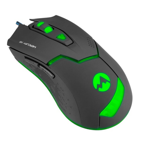 Everest Mercury X8 Gamer fekete optikai egér