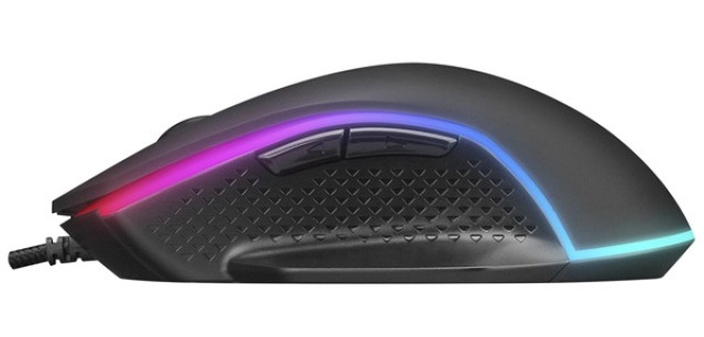 Everest RAGE-X2 fekete RGB Gamer Egér