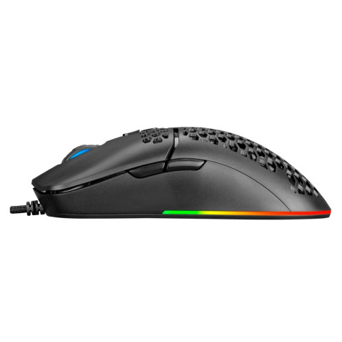 Rampage SMX-R77 X-TITAN RGB Vezetékes Gamer Egér - Fekete