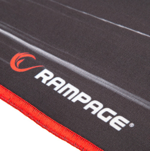 Rampage 300272 Piros varottszélű Gaming Egérpad
