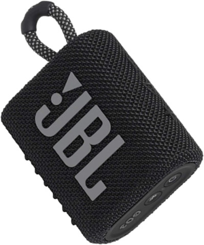 JBL Go 3 Vezeték nélküli hangszóró - fekete
