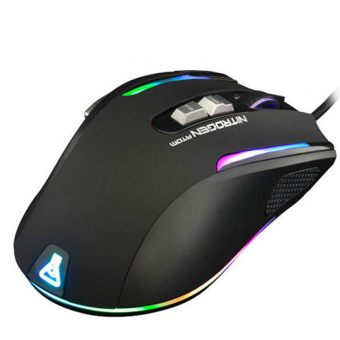 The G-Lab Kult Nitrogen Atom Gamer Egér - Fekete