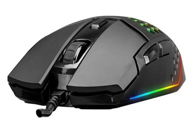 Everest SM-GX19 ANGARD Gamer fekete optikai egér