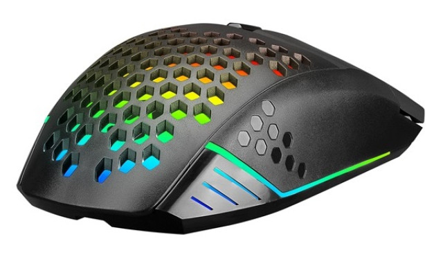 Everest SM-GX19 ANGARD Gamer fekete optikai egér